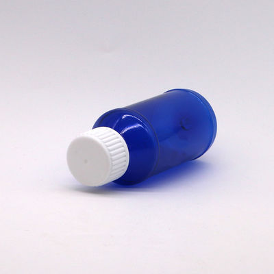 100mL PET 원형 약국 용기 의료 폐기물 스크린 인쇄 어린이 안전 캡