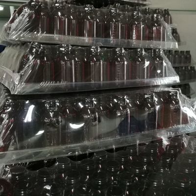 100mL PET 원형 약국 용기 의료 폐기물 스크린 인쇄 어린이 안전 캡