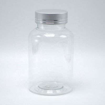 PET 플라스틱 병 보스턴 둥근 흰색/투명 의약품 용기 어린이 보호 뚜??