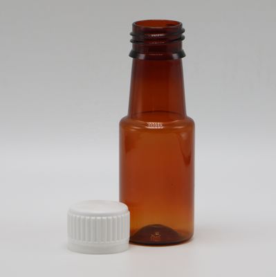 70ml PET 앰버 메이플 기침 시럽 액체 약용 구강 액체 병 용기