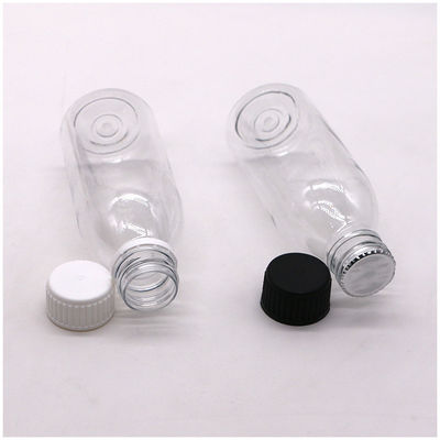 150ml PET 타원형 앰버 처방 약국 액체 약품 뚜?? 이 있는 용기