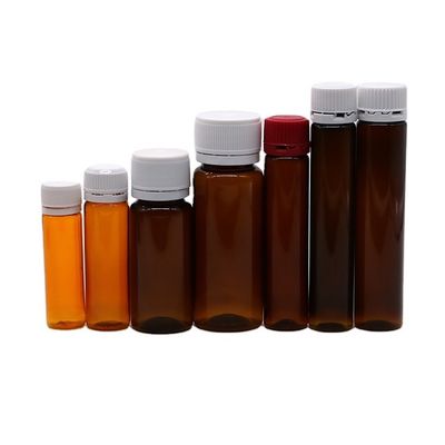 식품 등급 30mL PET 둥근 모양 슬림 구강 액체 플라스틱 병