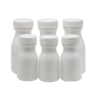 고체 태블릿과 캡슐의 편리한 보관을 위해 흰색 60ml HDPE 플라스틱 병