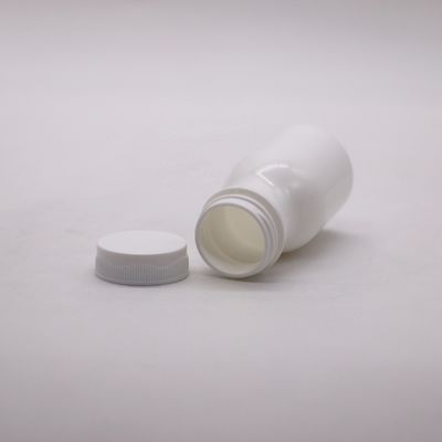 고체 태블릿과 캡슐의 편리한 보관을 위해 흰색 60ml HDPE 플라스틱 병