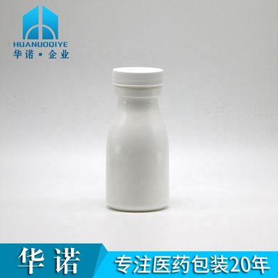 고체 태블릿과 캡슐의 편리한 보관을 위해 흰색 60ml HDPE 플라스틱 병