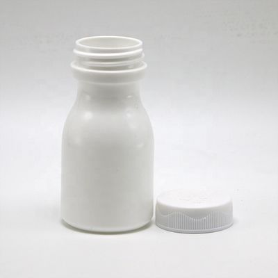 고체 태블릿과 캡슐의 편리한 보관을 위해 흰색 60ml HDPE 플라스틱 병