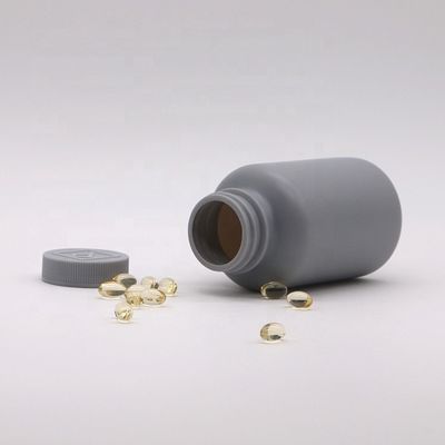 매트 200ml HDPE 은 회색 플라스틱 병