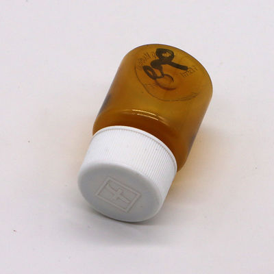스크린 프린팅 15ml 공허 인 PET 플라스틱 약 약 병 용기 고분 분말