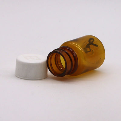 스크린 프린팅 15ml 공허 인 PET 플라스틱 약 약 병 용기 고분 분말