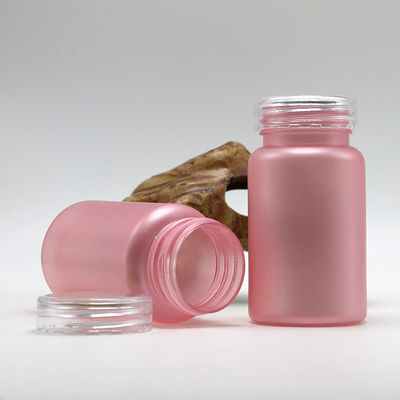 60ml / 100ml / 120ml / 250ml PET 플라스틱 병 매트 픽업 사용자 지정 색상 및 다른 약품