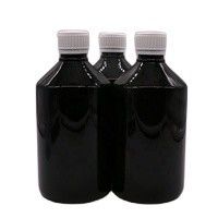 500mL/16.9oz PET 플라스틱 시럽 병 액체 보충제 약품 용기 뚜?? 이 있습니다
