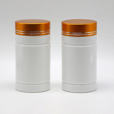 PE 플라스틱 병 200mL 용량 다른 의약품을위한 사용자 정의 할 수있는 색상 알루미늄 뚜??