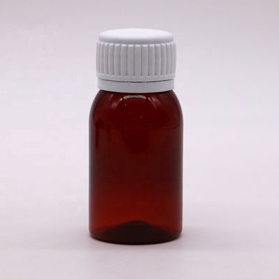 오일 윤활용 구강 액체 보관용 50ML PET 기침 시럽 병