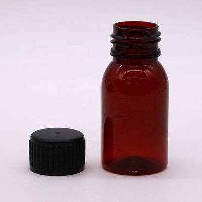 오일 윤활용 구강 액체 보관용 50ML PET 기침 시럽 병