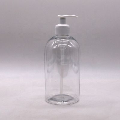 600mL 20OZ PET 스프레이 병 보스턴 둥글 플라스틱 맞춤 색상 펌프 트리거 스프레이 손 세제 병