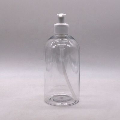 600mL 20OZ PET 스프레이 병 보스턴 둥글 플라스틱 맞춤 색상 펌프 트리거 스프레이 손 세제 병
