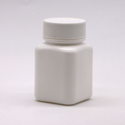 맞춤형 색상 60ml HDPE 평면 플라스틱 병 태블릿