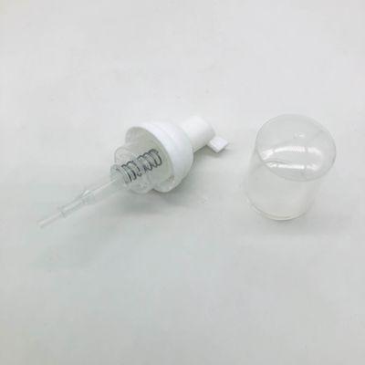40mL PET 미니 폼 펌프 스킨 케어 OEM 컬러/프린트 PET 얼굴 청소기