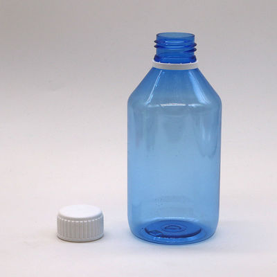 사용자 지정 색상 250ML PET 플라스틱 액체 병 스크루 캡 및 색상 옵션 포함