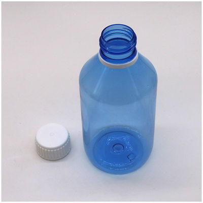 사용자 지정 색상 250ML PET 플라스틱 액체 병 스크루 캡 및 색상 옵션 포함