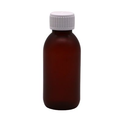 120ml 기침 시럽 둥근 액체 얼음 의료 폐기물용 플라스틱 병 컨테이너
