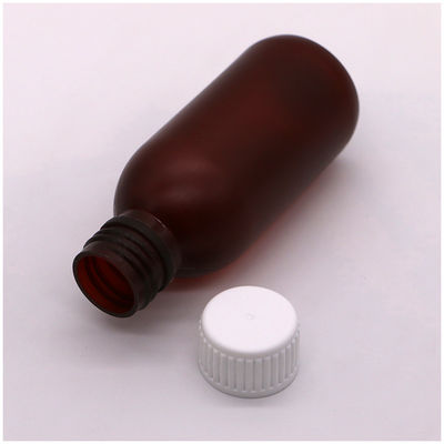 120ml 기침 시럽 둥근 액체 얼음 의료 폐기물용 플라스틱 병 컨테이너