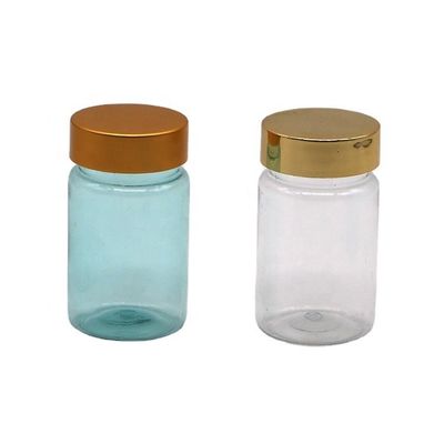 70ml PET 작은 투명한 병 PS 커버로 플라스틱 의약품 용기 OEM 서비스