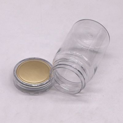 70ml PET 작은 투명한 병 PS 커버로 플라스틱 의약품 용기 OEM 서비스