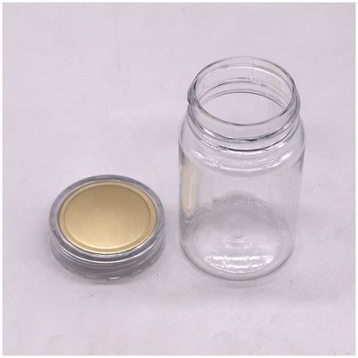 70ml PET 작은 투명한 병 PS 커버로 플라스틱 의약품 용기 OEM 서비스