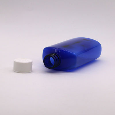맞춤형 로고 180ML PET 사각형 비생성 기침 시럽 병