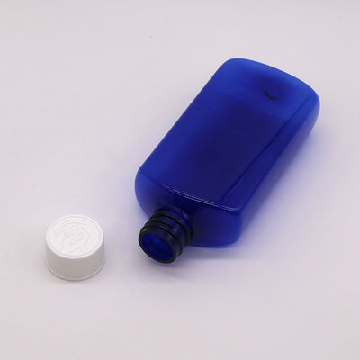 맞춤형 로고 180ML PET 사각형 비생성 기침 시럽 병