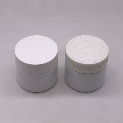 개인 관리 산업용 100ML PE 빈 플라스틱 넓은 입 병