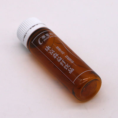 15ml PET 앰버 브라운 구강 액체 병