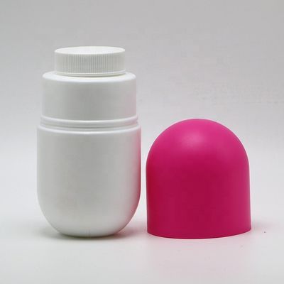 6OZ 180ml HDPE 둥근 모양 캡슐 약 Tablet 병 식단 영양 보충제