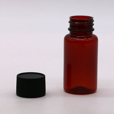 기본 재료 PET 1oz/25ml 의료 산업용 맞춤식 구강 액체 플라스틱 병