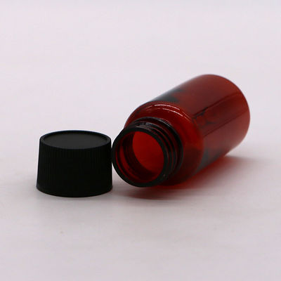 기본 재료 PET 1oz/25ml 의료 산업용 맞춤식 구강 액체 플라스틱 병