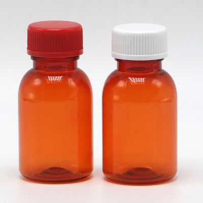 누출 방지 PET 액체 의약품 병 캡 20ML/CC 목걸이 재료 PET