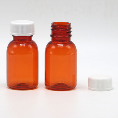 누출 방지 PET 액체 의약품 병 캡 20ML/CC 목걸이 재료 PET