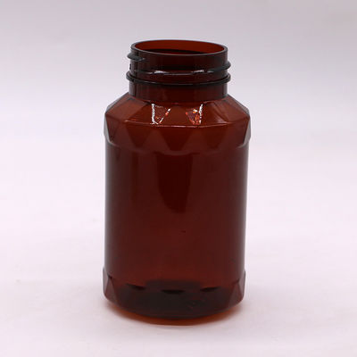 150ml 용량 PET 독특한 모양의 플라스틱 병 주문 색상 인 알약 및 캡슐