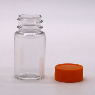 20ML/CC 피트 플라스틱 액체 병, 약용 삽입장과 누출 방지 약병