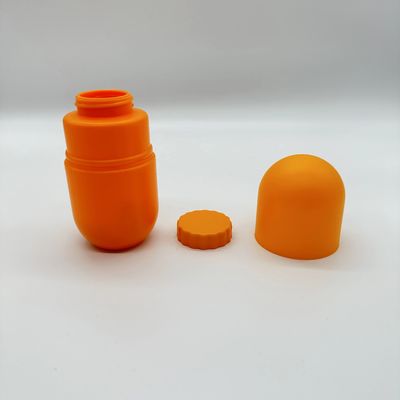 스크린 프린팅 HDPE 플라스틱 캡슐 병 캡슐 알약 보충제