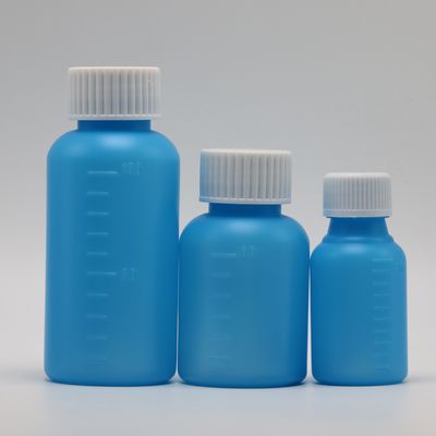 30ml / 1oz / 1cc HDPE 액체 의약품 태블릿 CRC 캡과 스크린 인쇄