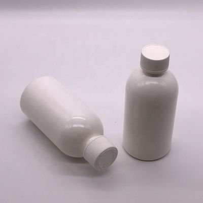 스크린 프린팅 100ml/200ml250ml HDPE 백색 빈 약병 병