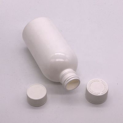 스크린 프린팅 100ml/200ml250ml HDPE 백색 빈 약병 병