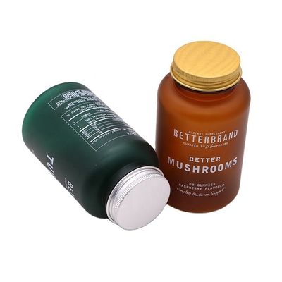 250ML 맞춤형 PET 의료용 플라스틱 병 마트/ 얼음 색의 캡슐