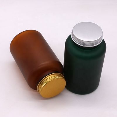 250ML 맞춤형 PET 의료용 플라스틱 병 마트/ 얼음 색의 캡슐