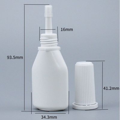 로고 파우더 분리 및 코 스프레이를 위한 10ml PE 파우더 스프레이 병