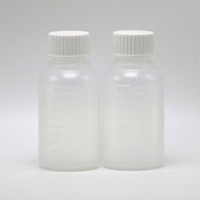 산업 의학 60mL/2oz HDPE 시럽 병 흰색 / 파란색 불투명 항 자외선