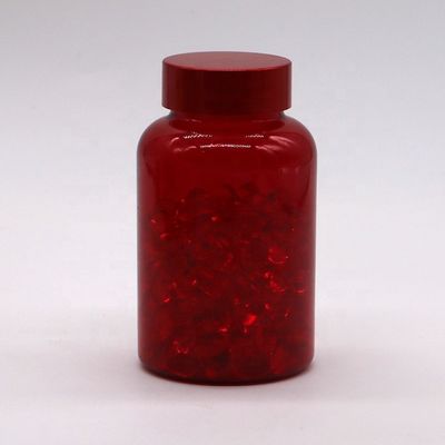 PET 빈 플라스틱 캡슐 약병 병 CRC 나사 플립 톱 캡 175ML/CC/6OZ