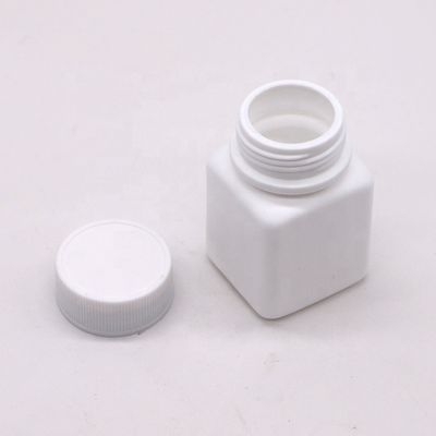 산업용 의약품 HDPE 30cc 평면 플라스틱 알약 캡슐 병